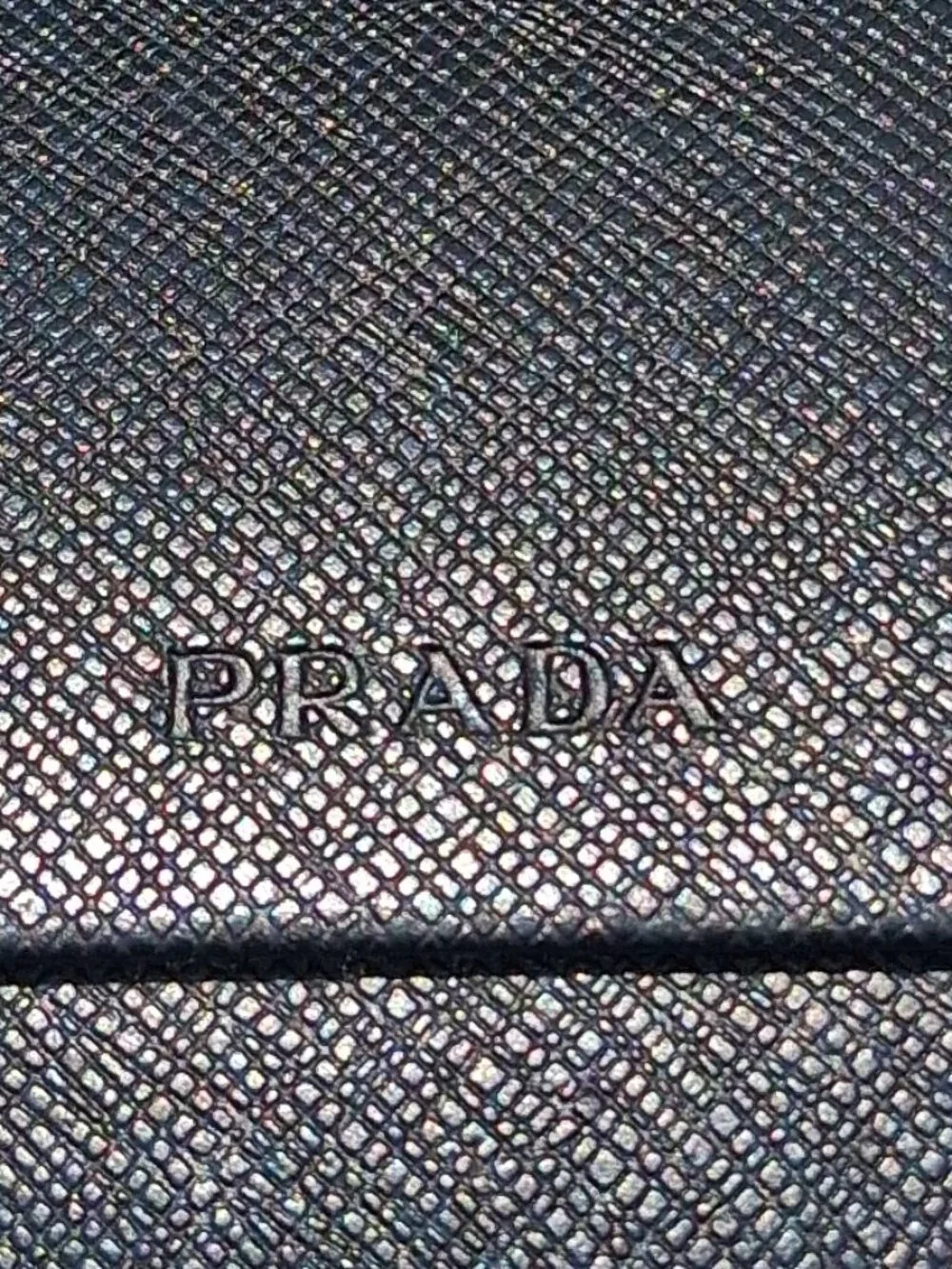 Prada Designer Replacement Sunglasses Case with Storage Pouch & Case
